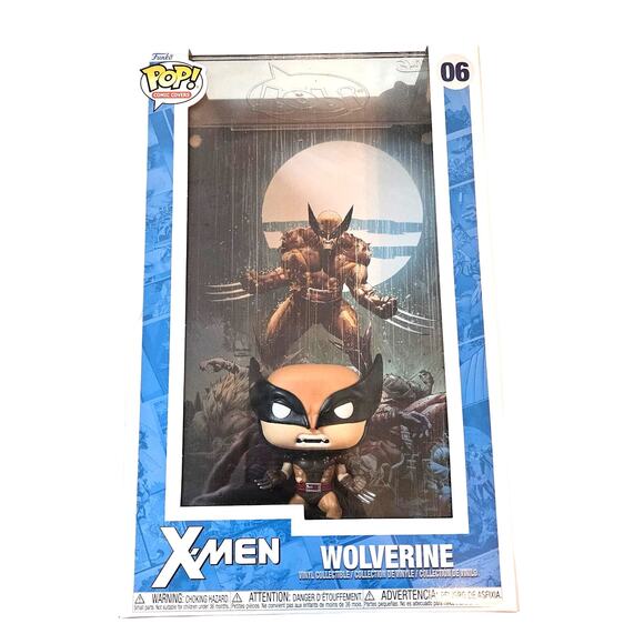 Funko Pop Wolverine #06 X-Men Marvel Comic Covers With Hard Case New Sealed - Picture 1 of 7